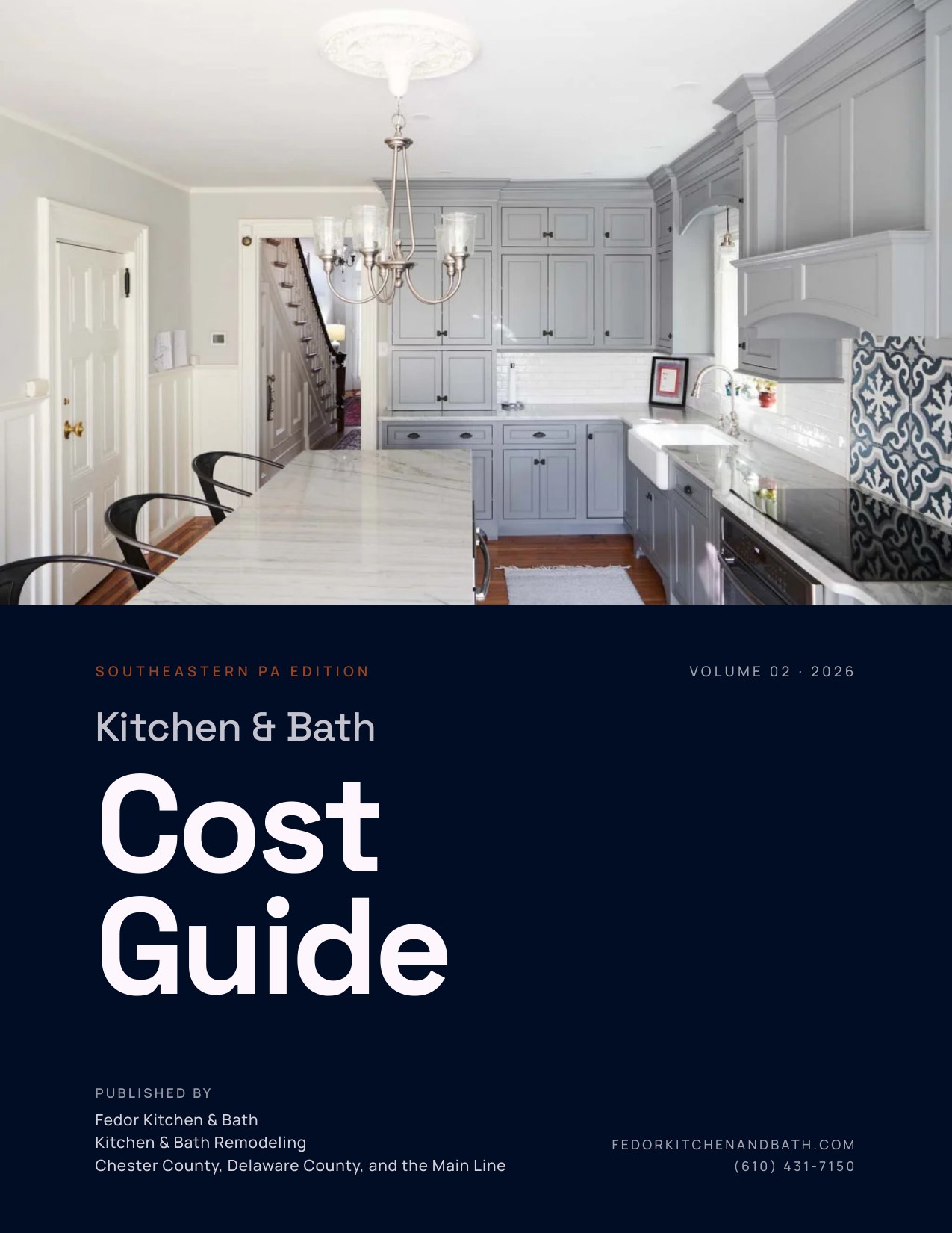 2026 Southeastern PA Kitchen and Bath Remodeling Cost Guide cover